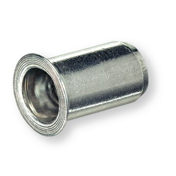 Blindnietmutter Senkkopf, Rundschaft, M5x13 Aluminium